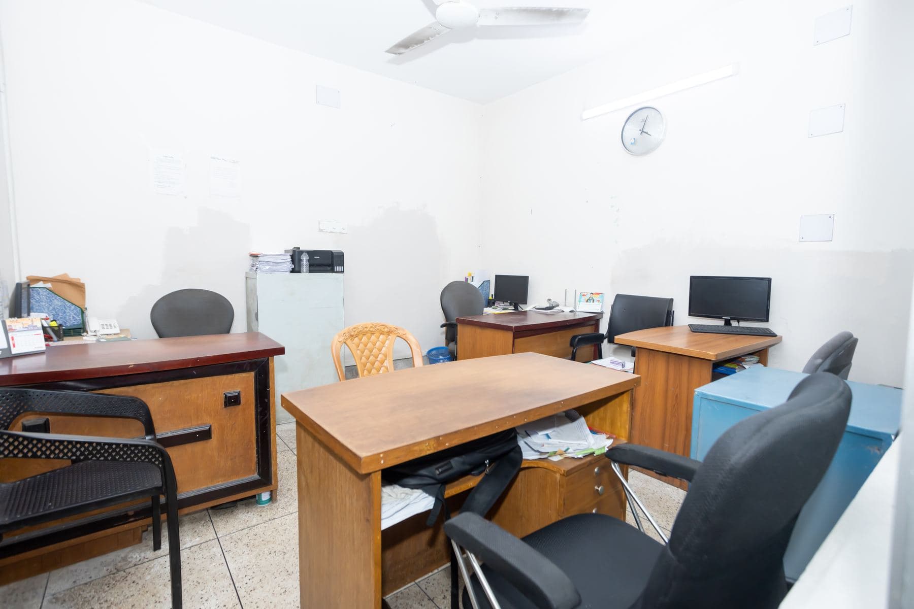 Working area at the Rahat International office