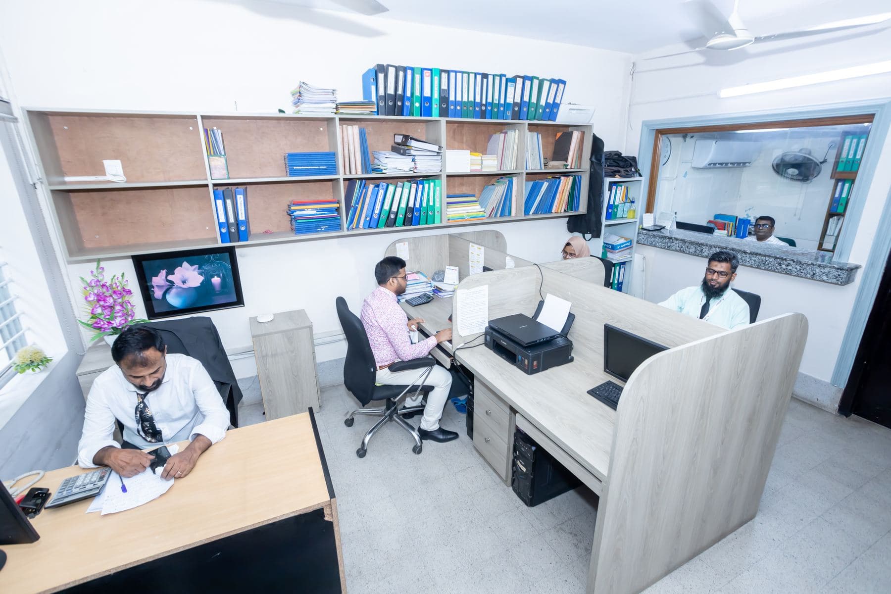 The working environment at Rahat International